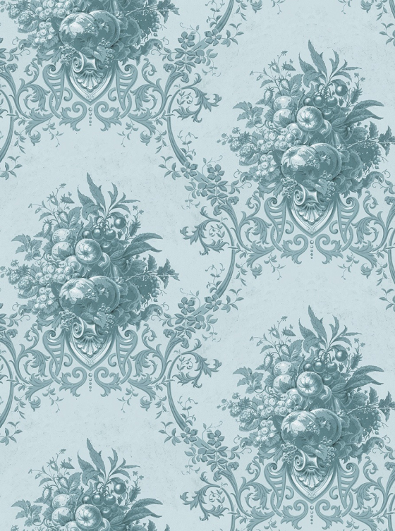 Paradise Medallion, Blue