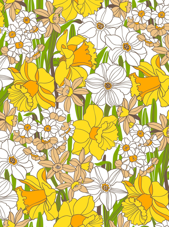 Easter Parade, White multi