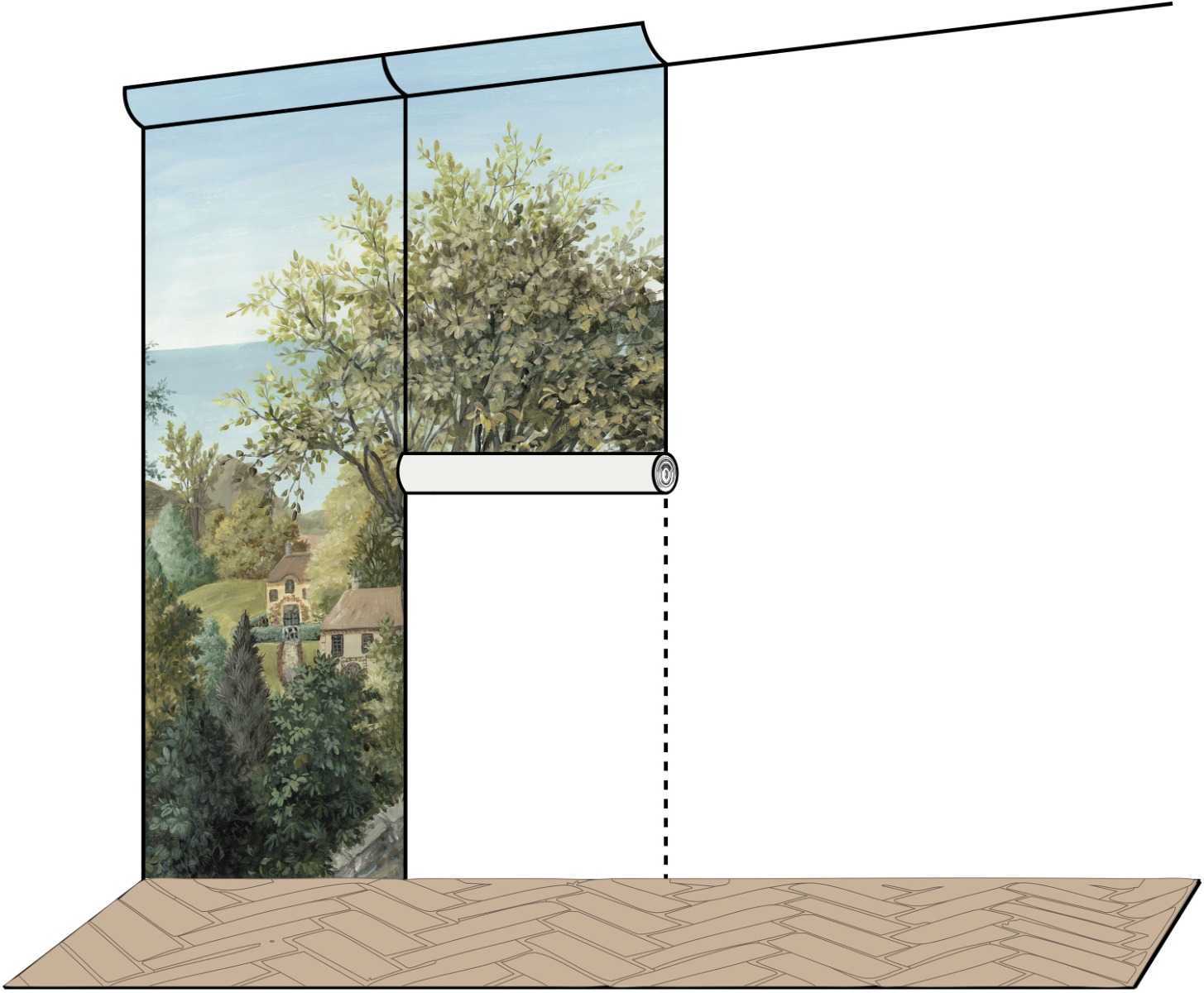 Step_2_med_golv_och_tapet